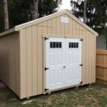 Salem WI 12x16 Gable built on site